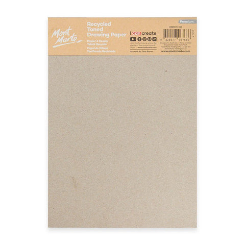 MM Recycled Toned Drawing Paper 170gsm A5 25 Shts - LUMINO
