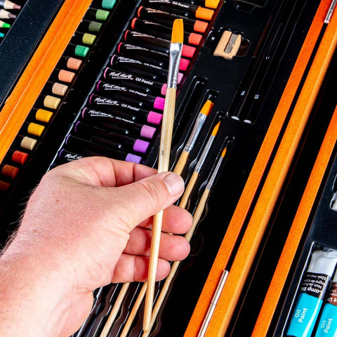 MM Studio Essentials Mixed Media Art Set 174pc - LUMINO