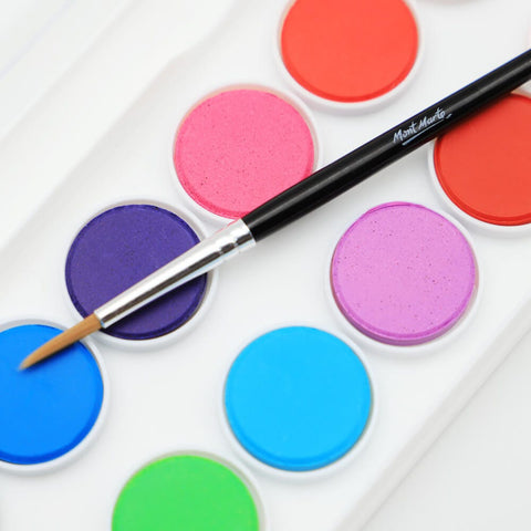 MM Watercolour Cake Set 17pc - აკვარელის საღებავი - LUMINO