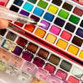 MM Watercolour Half Pan Set 73pc in Tin - აკვარელის საღებავი - LUMINO