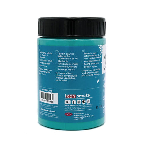 MM Studio Acrylic Paint 300ml - Aqua Green