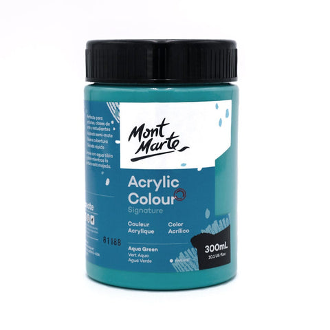 MM Studio Acrylic Paint 300ml - Aqua Green