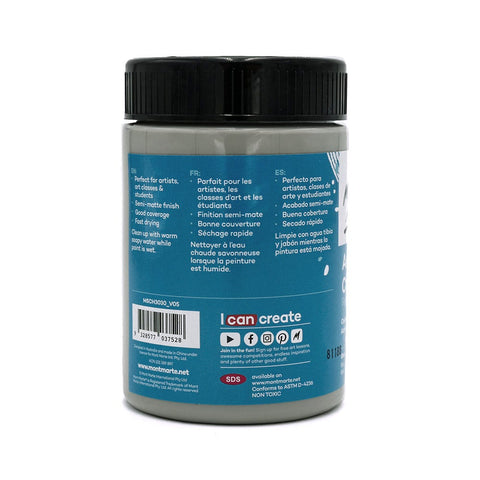 MM Studio Acrylic Paint 300ml - Grey