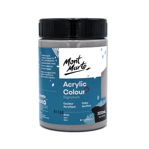 MM Studio Acrylic Paint 300ml - Grey