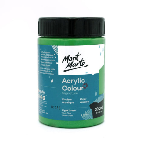 MM Studio Acrylic Paint 300ml - Light Green