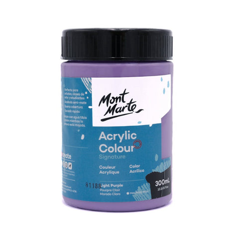 MM Studio Acrylic Paint 300ml - Light Purple