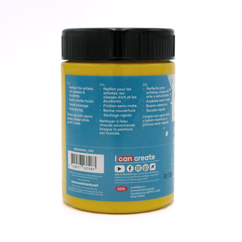 MM Studio Acrylic Paint 300ml - Medium Yellow