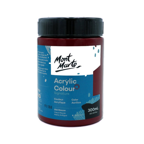 MM Studio Acrylic Paint 300ml - Old Mauve