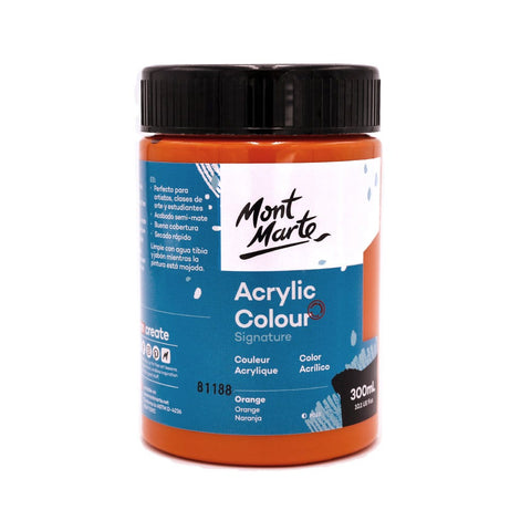 MM Studio Acrylic Paint 300ml - Orange