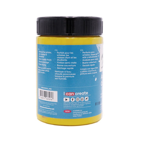 MM Studio Acrylic Paint 300ml - Pale Yellow