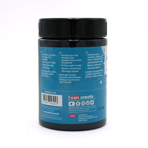 MM Studio Acrylic Paint 300ml - Paynes Grey