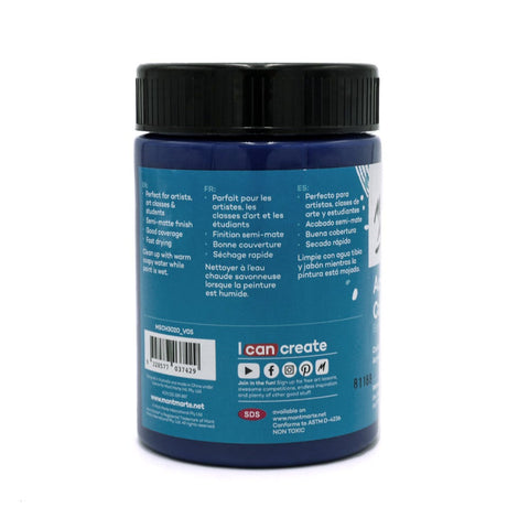 MM Studio Acrylic Paint 300ml - Phthalo Blue