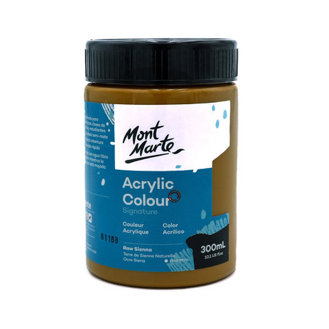 MM Studio Acrylic Paint 300ml - Raw Sienna