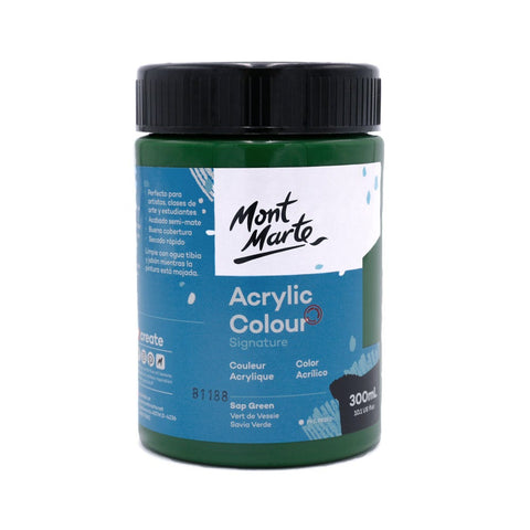 MM Studio Acrylic Paint 300ml - Sap Green