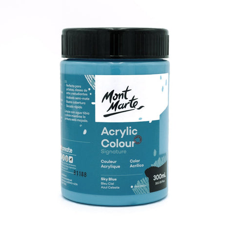 MM Studio Acrylic Paint 300ml - Sky Blue