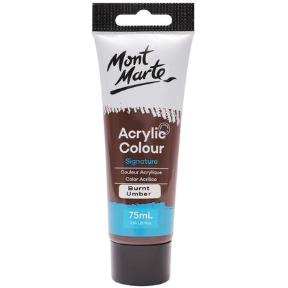 Acrylic paint burnt umber MM Studio Acrylic Paint 75ml - Burnt Umber