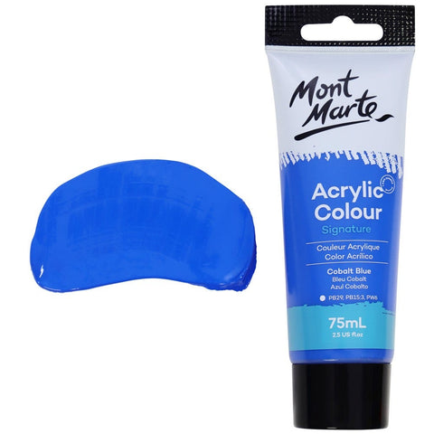 MM Studio Acrylic Paint 75ml - Cobalt Blue