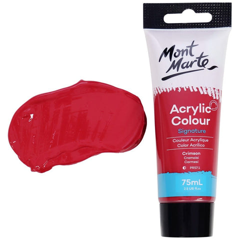 MM Studio Acrylic Paint 75ml - Crimson