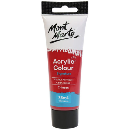Acrylic paint crimson red MM Studio Acrylic Paint 75ml - Crimson