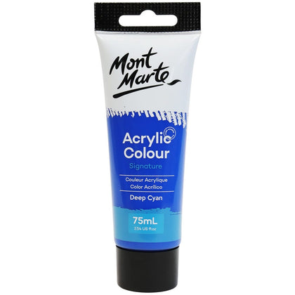 Acrylic paint MM Studio Acrylic Paint 75ml - Deep Cyan Blue