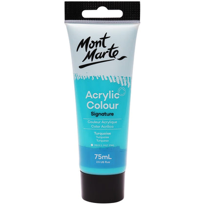 Turquoise acrylic paint MM Studio Acrylic Paint 75ml - Turquoise