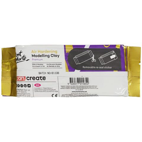 ჰაერზე შრობადი თიხა (ტერაკოტა) Air Hardening Modelling Clay Premium 500g (1.1lb) - Terracotta