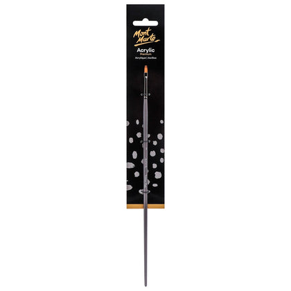 Artistic brush synthetic (professional) MM Artist Brush Taklon Flat Long 2