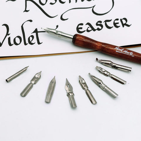 MM Calligraphy Dip Pen Set - 9 Nib