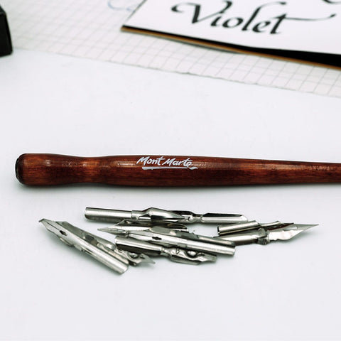 MM Calligraphy Dip Pen Set - 9 Nib