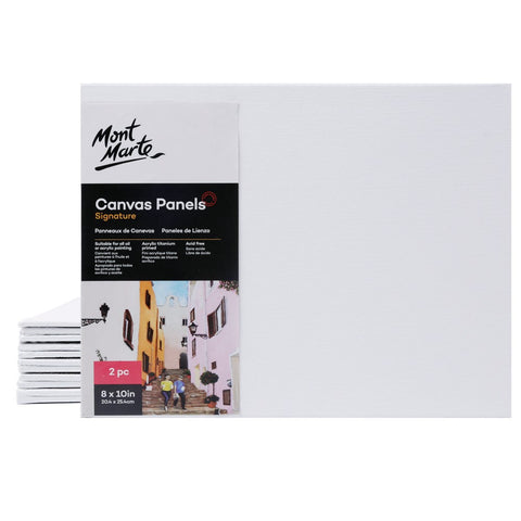 MM Canvas Panels Pack 2 20.3x25.4cm