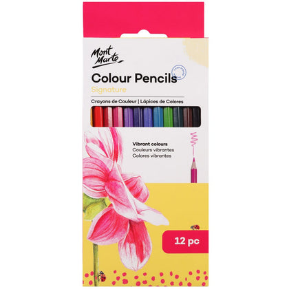 Набор цветных карандашей 12 цветов Color Pencils 12шт - Essential Colors