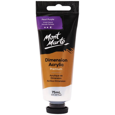 ტექსტურული აკრილი მარგალიტის იისფერი 75 მლ - Dimension Acrylic 75mls - Pearl Purple