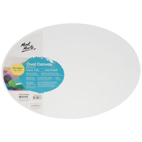 MM Canvas Oval D.T. 45.7x66.0cm