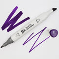 MM Dual Tip Art Marker - Deep Violet 81