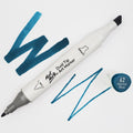 MM Dual Tip Art Marker - Marine Blue 62