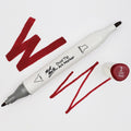 MM Dual Tip Art Marker - Old Red 2