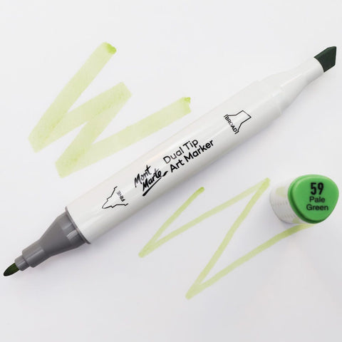 MM Dual Tip Art Marker - Pale Green 59