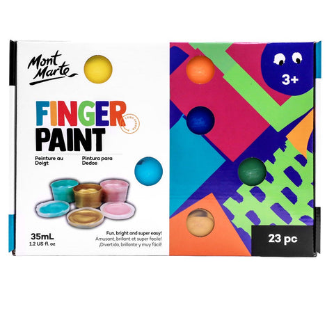 MM Finger Paint Set 23pc x 35ml