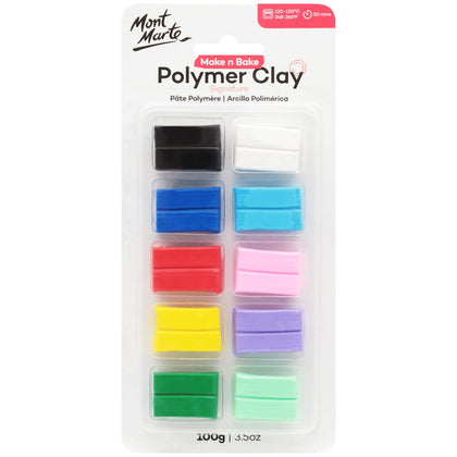 Set of polymer clays Make n Bake Polymer Clay 10pc