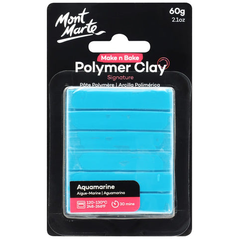 MM Make n Bake Polymer Clay 60g - Aquamarine