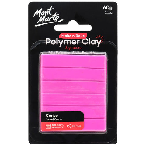 MM Make n Bake Polymer Clay 60g - Cerise