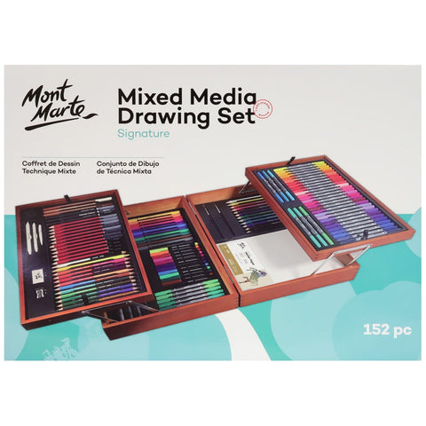 სახატავი ნაკრები MM Mixed Media Drawing Set 152pc