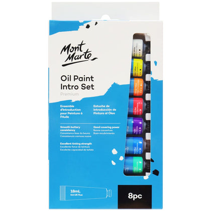 Oil Paint Set MM Oil Paint Intro Set 8pc x 18ml