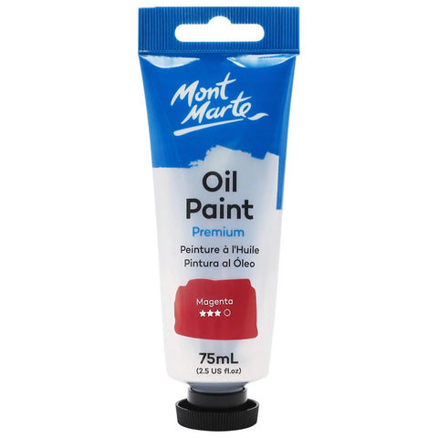 ზეთის საღებავი მაგენტა 75 მლ - Oil Paint 75ml - Magenta