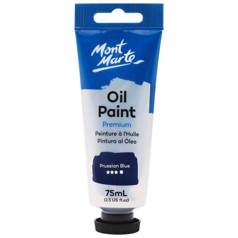 ზეთის საღებავი პრუსიული ლურჯი 75 მლ - Oil Paint 75ml - Prussian Blue