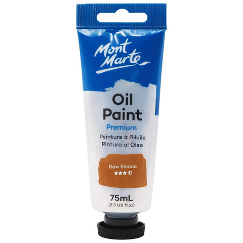 ზეთის საღებავი ბუნებრივი სიენა 75 მლ - Oil Paint 75ml - Raw Sienna