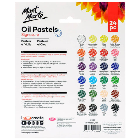 MM Oil Pastels 24pc