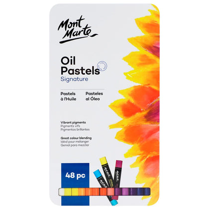 Oil Pastels 48 Colors MM Oil Pastels 48pc