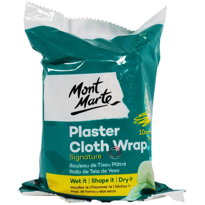 Plaster Cloth Wrap 10cm x 4.6m - Mont Marte