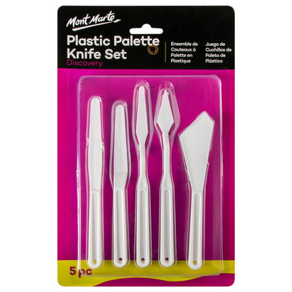 MM Studio Palette Knife Set 5pc - Plastic